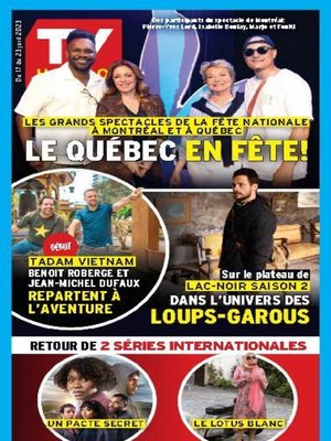 Cover image for TV Hebdo: Vol.63 No.06 - January 29, 2022
